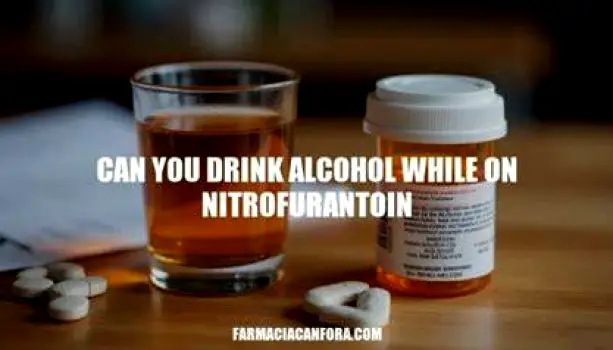 Nitrofurantoin and Alcohol: Can You Drink During Treatment?