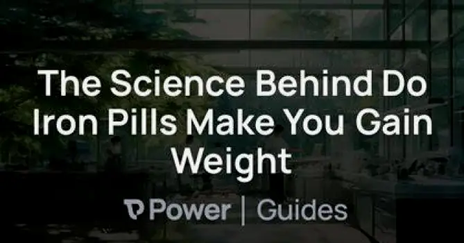 Can Iron Supplements Cause Weight Gain? What the Evidence Actually Shows