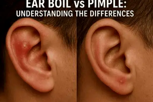 Ear Boil vs. Pimple: How to Tell the Difference and What to Do