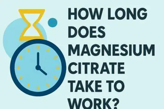 How Quickly Does Magnesium Citrate Work for Constipation?
