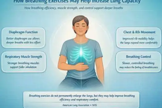 How to Increase Lung Capacity Safely: Breathing Exercises, Exercise, and Lifestyle Steps
