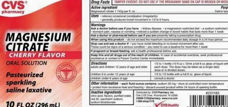 How Much Magnesium Citrate Should You Take for Constipation?